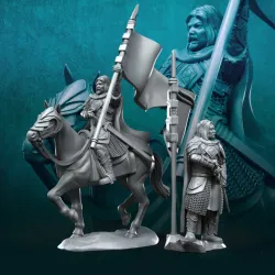 Mudd - West Human Banner ft and mtd | West Humans | Fantasy