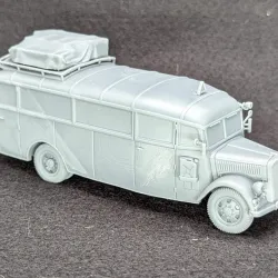 Opel Blitz Ambulance Bus (3.6S Omnibus) (Germany, WW2)