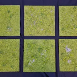 Open Tiles (Low and Tall Rocks) - Rugged Hills Design Master Tiles