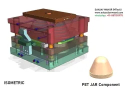 PET JAR preform mold