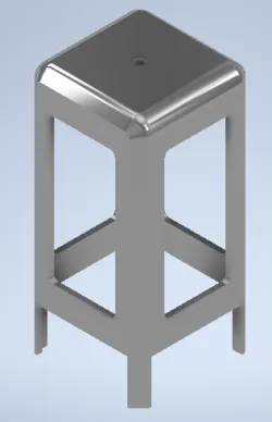 Polypropylene chair