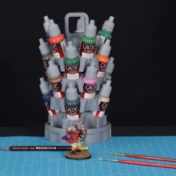 Porcupaint Spinning, Stacking Paint Rack