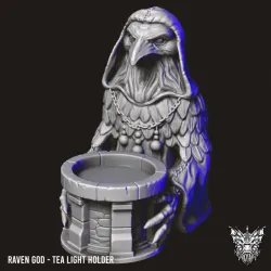 Raven God - Tealight Holder