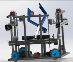 Robocon 2024 Competition Bot CAD Design