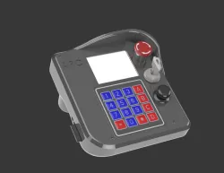 Robot arm teach pendant