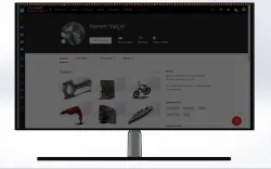 Samsung Curved Screen-Samsung Kavisli Ekran