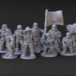 Sand Warriors and Sand Worm