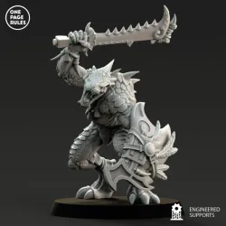 Saurians - Saurian Warrior - Free Preview