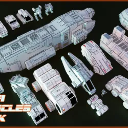 Scifi Vehicle Pack