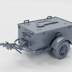 Sd Ah 51 ammunition trailer (Germany, WW2)
