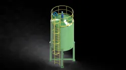 SEDIMENTATION TANK 15000 LITER.-SS400