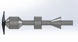 Shaft Of Jet Engine