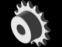 SPROCKET 15 Z (03-1) 5x2,5mm DIN 8187-ISO_R 606