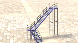 Steel Stairs