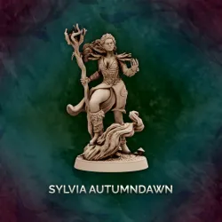 Sylvia Autumndawn - Elf Sorcerer