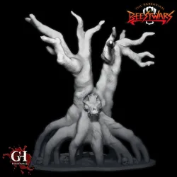 Terrain 10: Crocman Mangrove totem territory marker.