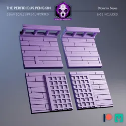 The Perfidious Pengkin - Diorama Bases