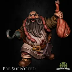 Ungart Bonecutter [PRE-SUPPORTED] Dwarf Butcher