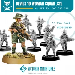 Van Diemen's World Devils Female Modular Squad.