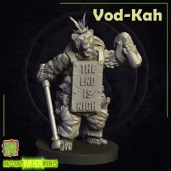 Vod-Kah - A Male Mutant Polar Bear