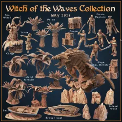 Witch of the Waves - Island Collection