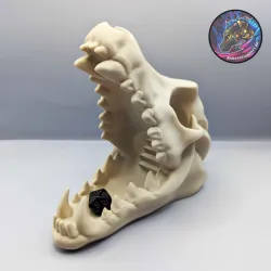 Wolf Skull Dice Tower