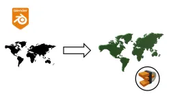 WORLD MAP BLENDER