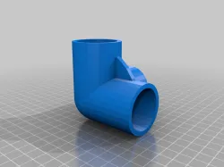 1" elbow for joining PVC pipe