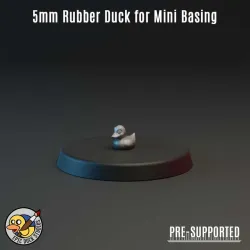 5mm Rubber Ducks for Miniature Basing