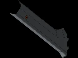 A-Pillar with Fabric ( Modelling)
