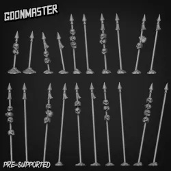 Basing Bits 153 - Skulls on Spikes