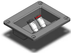 binding post, speakon, colokan speaker