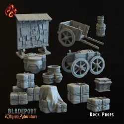 Bladeport Dock Props
