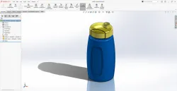 Bottle assembly surface modeling