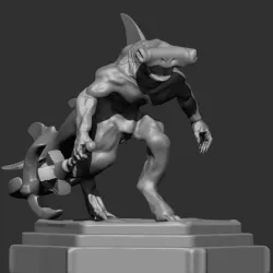 Brucey, Were-Shark for Fun.