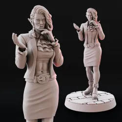 Business Orc Female in Formal Attire