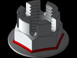 Castle HEX Nut