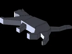 Cat 3D Model