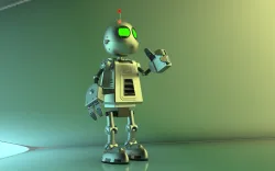 Clank robot from Ratchet and Clank series