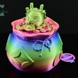 Cobotech Lucky Dragon Piggy Bank by Cobotech