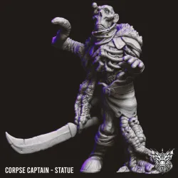 Corpse Captain - Statue
