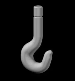 Crane hook 3D