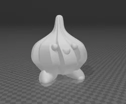 Cute Garlic Guy