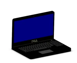 Dell Laptop 3D Design