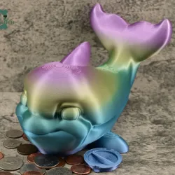 Dolphin Piggy Bank
