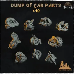 Dump of car parts - Basing Bits 2.0