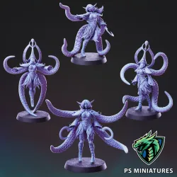 Elf Eldritch Cultist - Bundle + Pinups