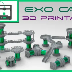 EXO CANS: 3d printable terrain