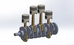 Four Cylinder Engine