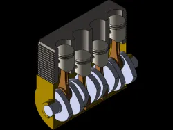 Four Cylinder Engine